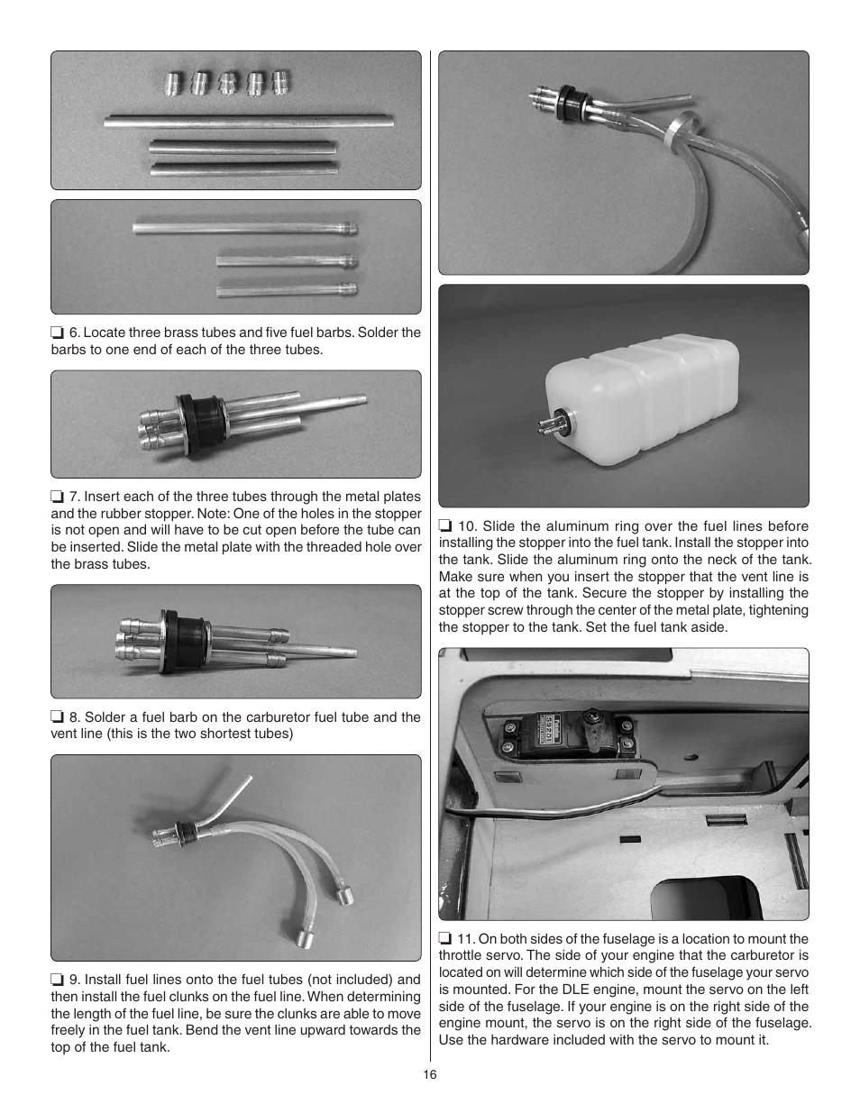 Great Planes Giant Revolver ARF - GPMA1425 User Manual | Page 16 / 32