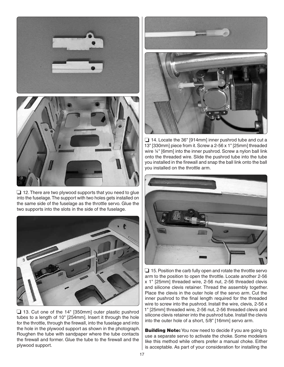 Great Planes Giant Revolver ARF - GPMA1425 User Manual | Page 17 / 32