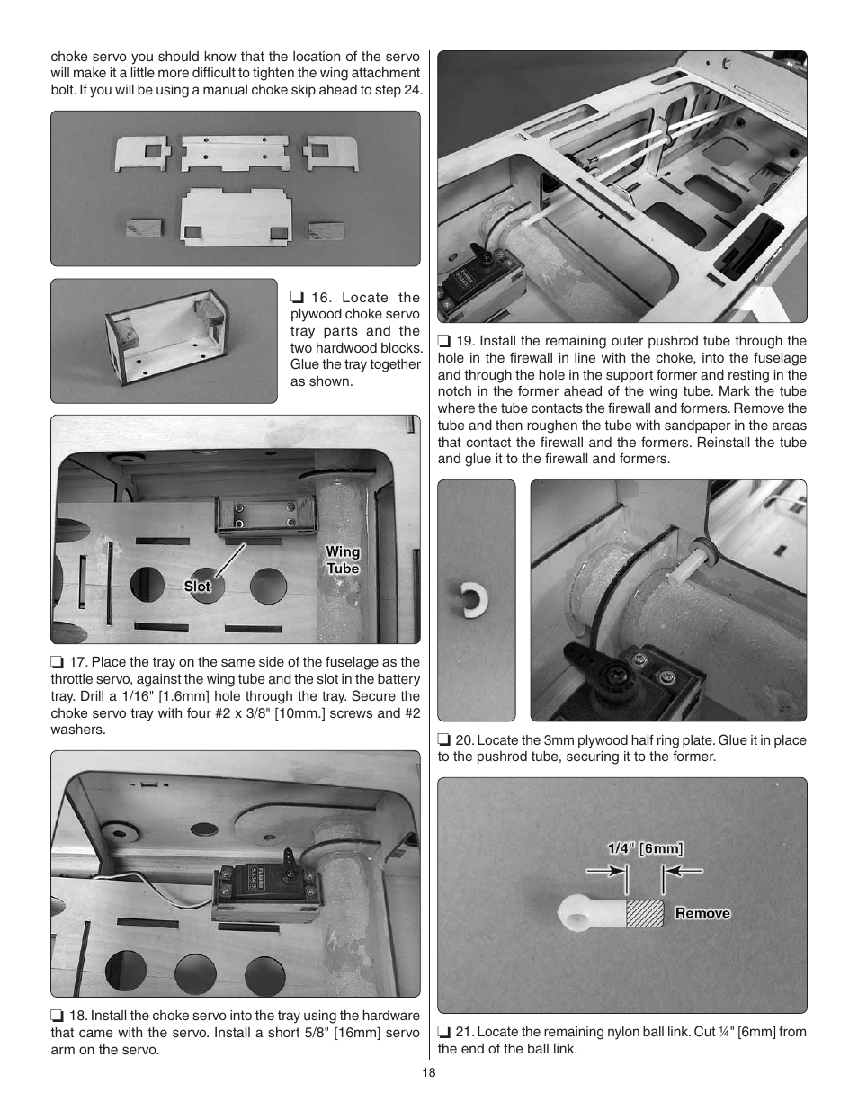 Great Planes Giant Revolver ARF - GPMA1425 User Manual | Page 18 / 32