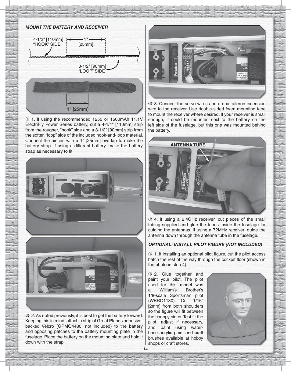 Great Planes Goldberg Super Chipmunk EP ARF - GPMA1928 User Manual | Page 14 / 20