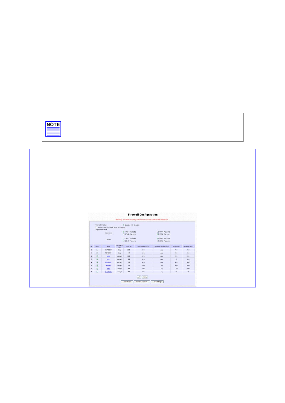 Configure the firewall, Configure spi firewall | Compex Systems WPE53G User Manual | Page 149 / 184