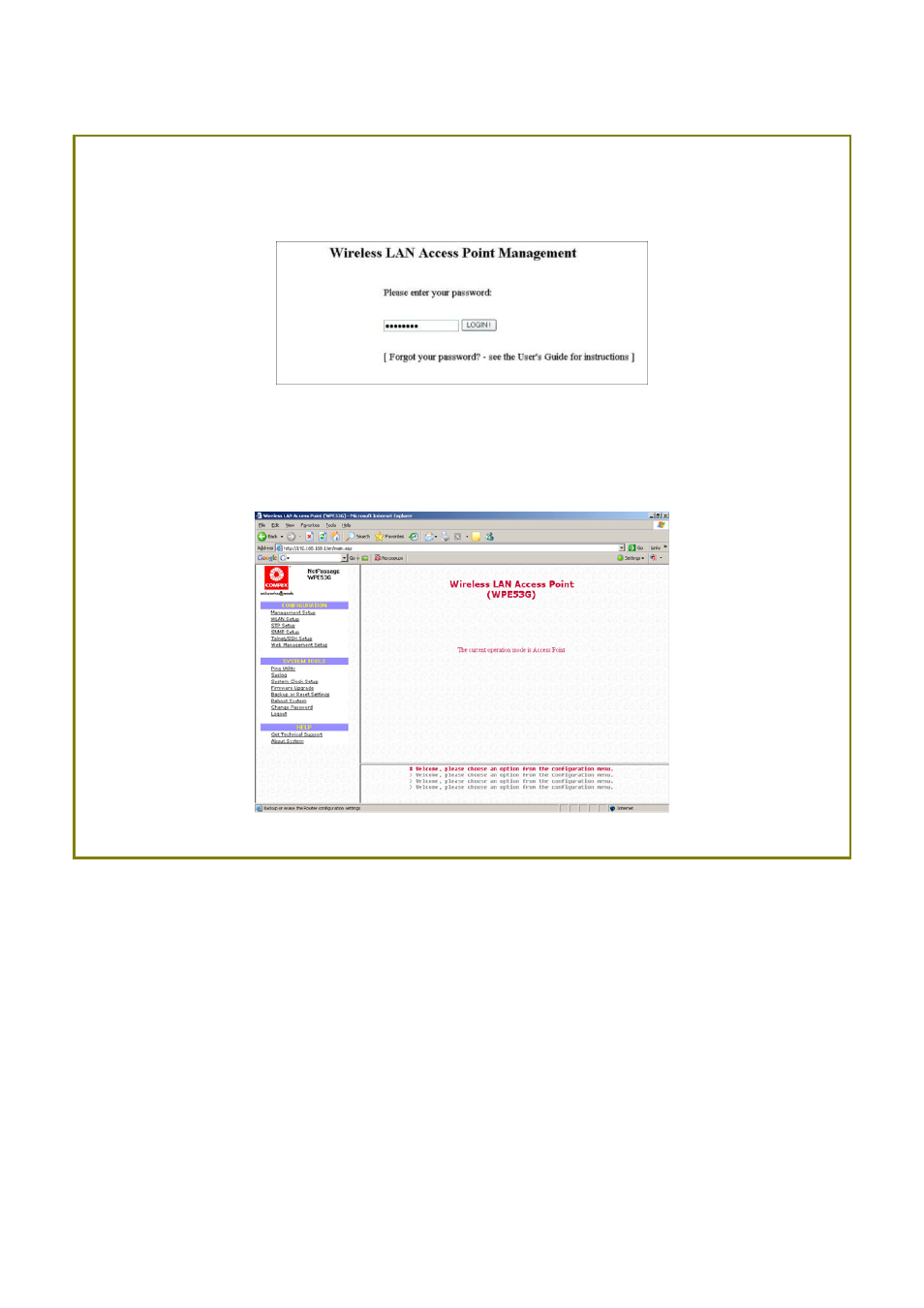 Compex Systems WPE53G User Manual | Page 28 / 184