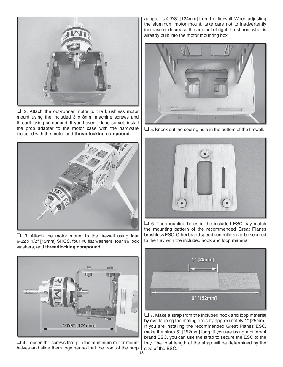 Great Planes Matt Chapman Eagle 580 46/EP ARF - GPMA1281 User Manual | Page 18 / 32