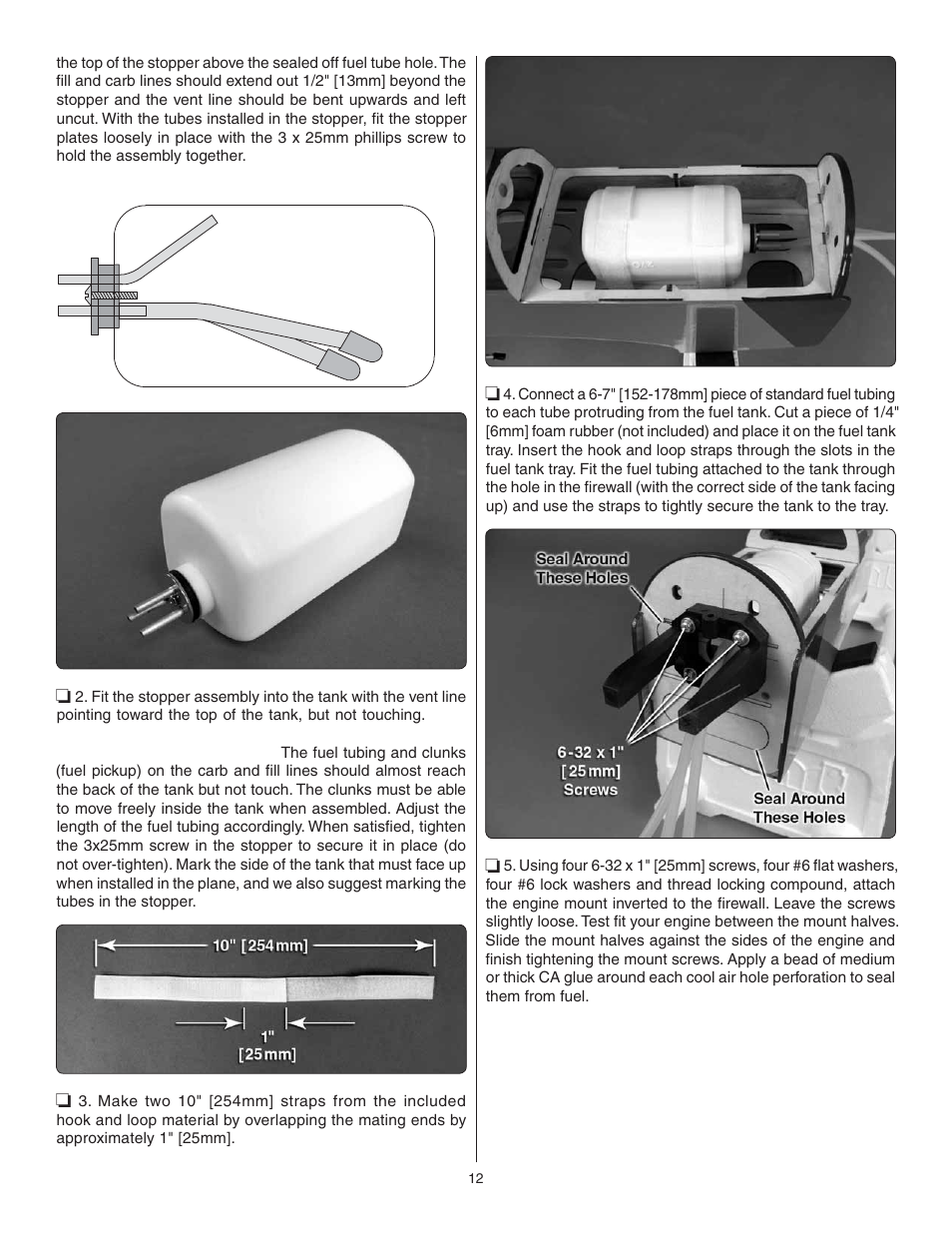 Great Planes P-51 Mustang GP/EP ARF - GPMA1205 User Manual | Page 12 / 24