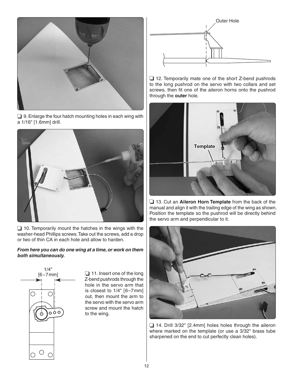 Great Planes Phazer EDF ARF - GPMA1802 User Manual | Page 12 / 24