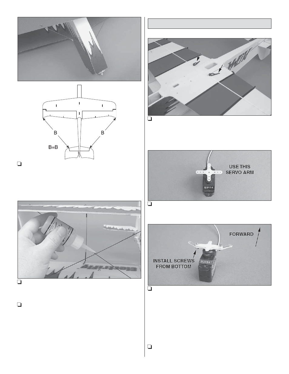 Great Planes Pluma 3D Bipe ARF ARF - GPMA1130 User Manual | Page 14 / 24