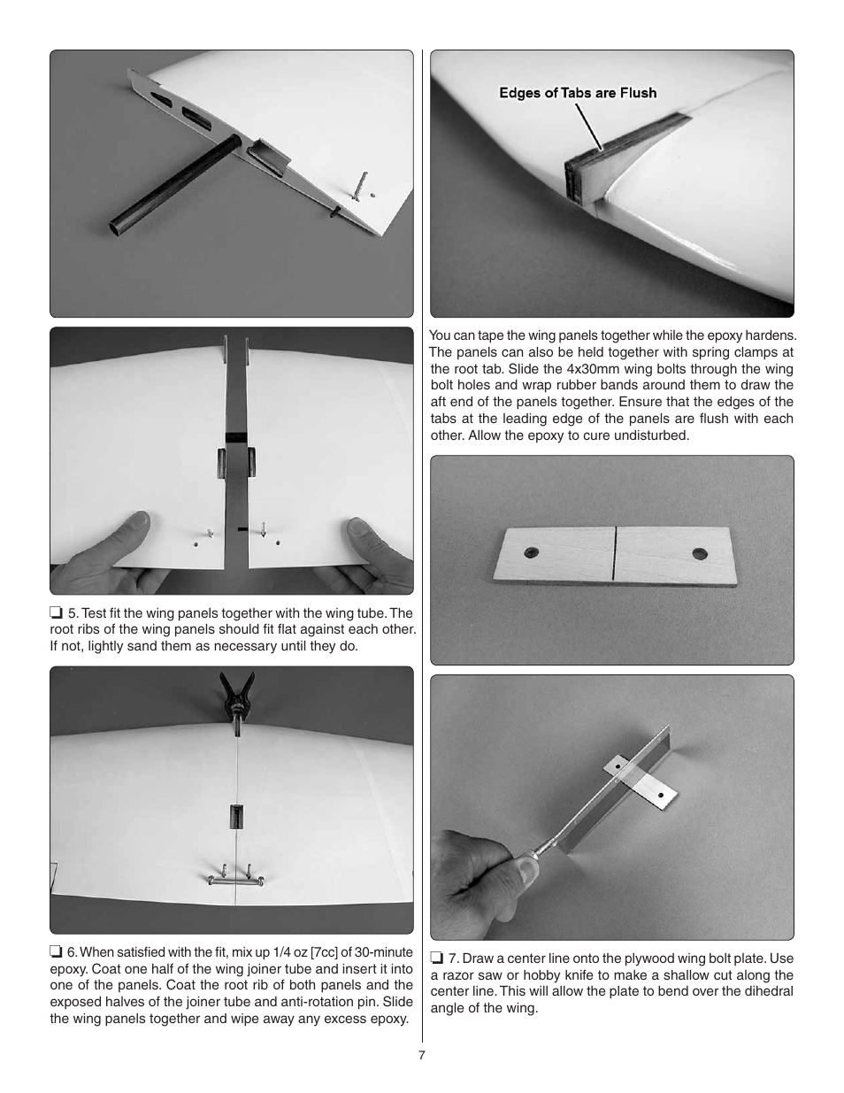 Great Planes Proud Bird ARF - GPMA1260 User Manual | Page 7 / 28