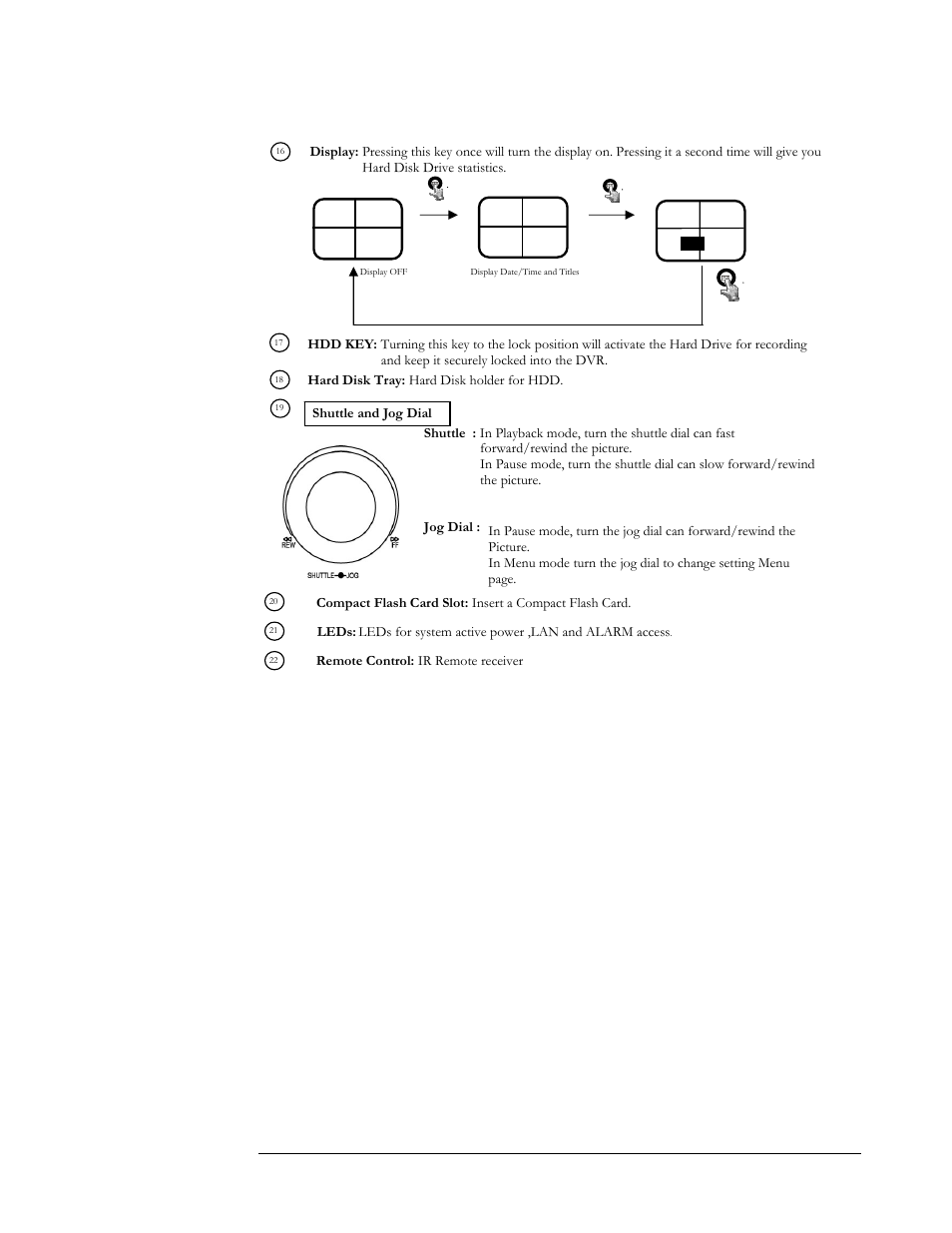 Compex Systems DVR4-80 User Manual | Page 7 / 105