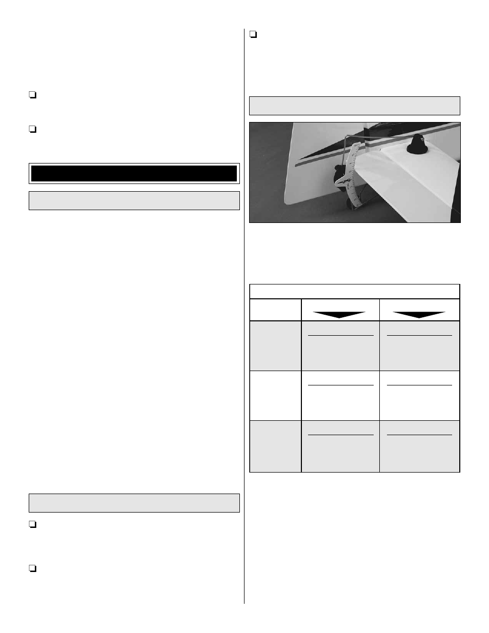 Check the control directions, Set the control throws | Great Planes Revolver GP/EP ARF 70" - GPMA1019 User Manual | Page 19 / 24