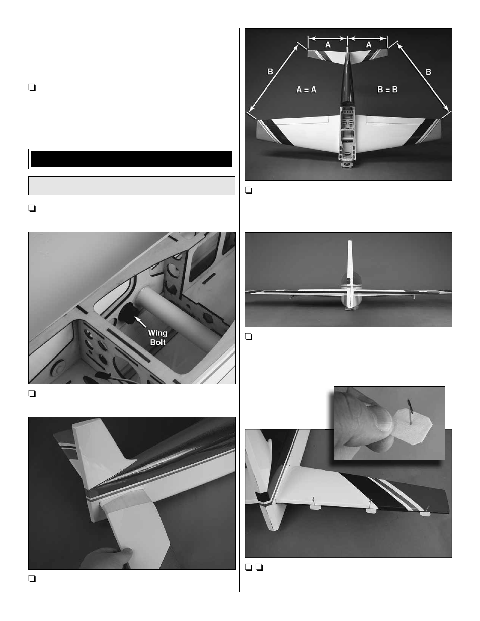 Great Planes Revolver GP/EP ARF 70" - GPMA1019 User Manual | Page 9 / 24
