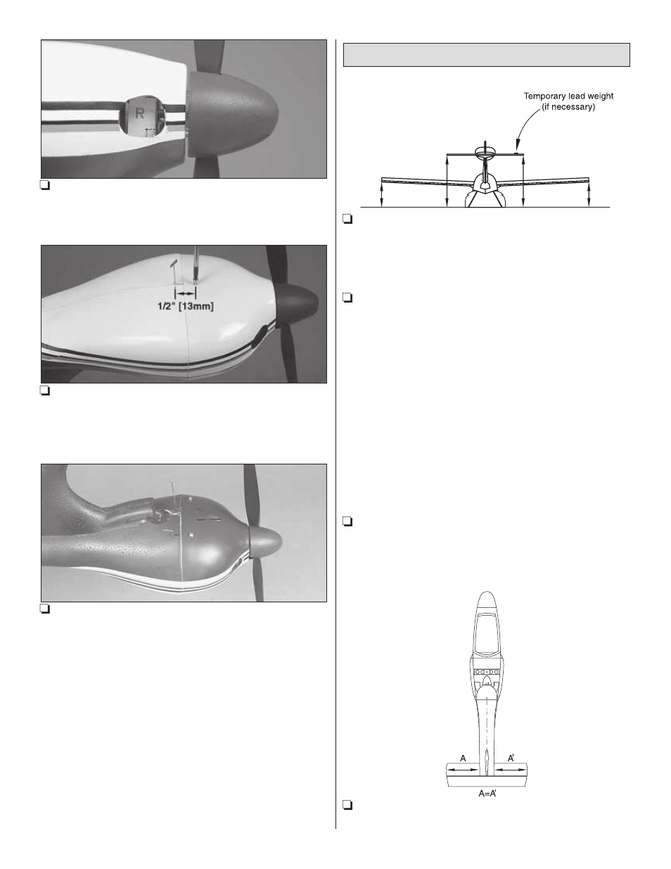 Great Planes Seawind EP ARF - GPMA1169 User Manual | Page 7 / 20
