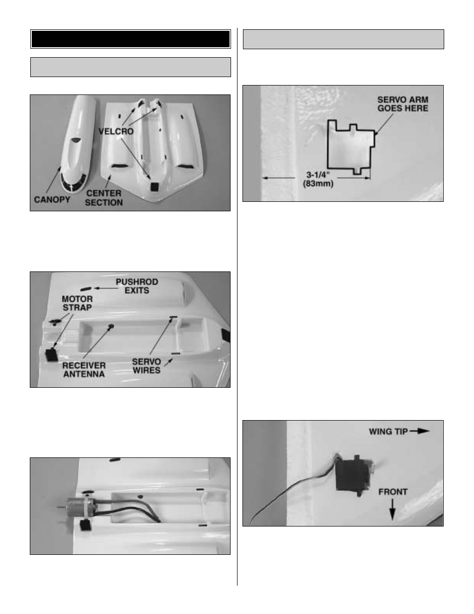 Great Planes Slinger ARF - GPMA1180 User Manual | Page 5 / 12