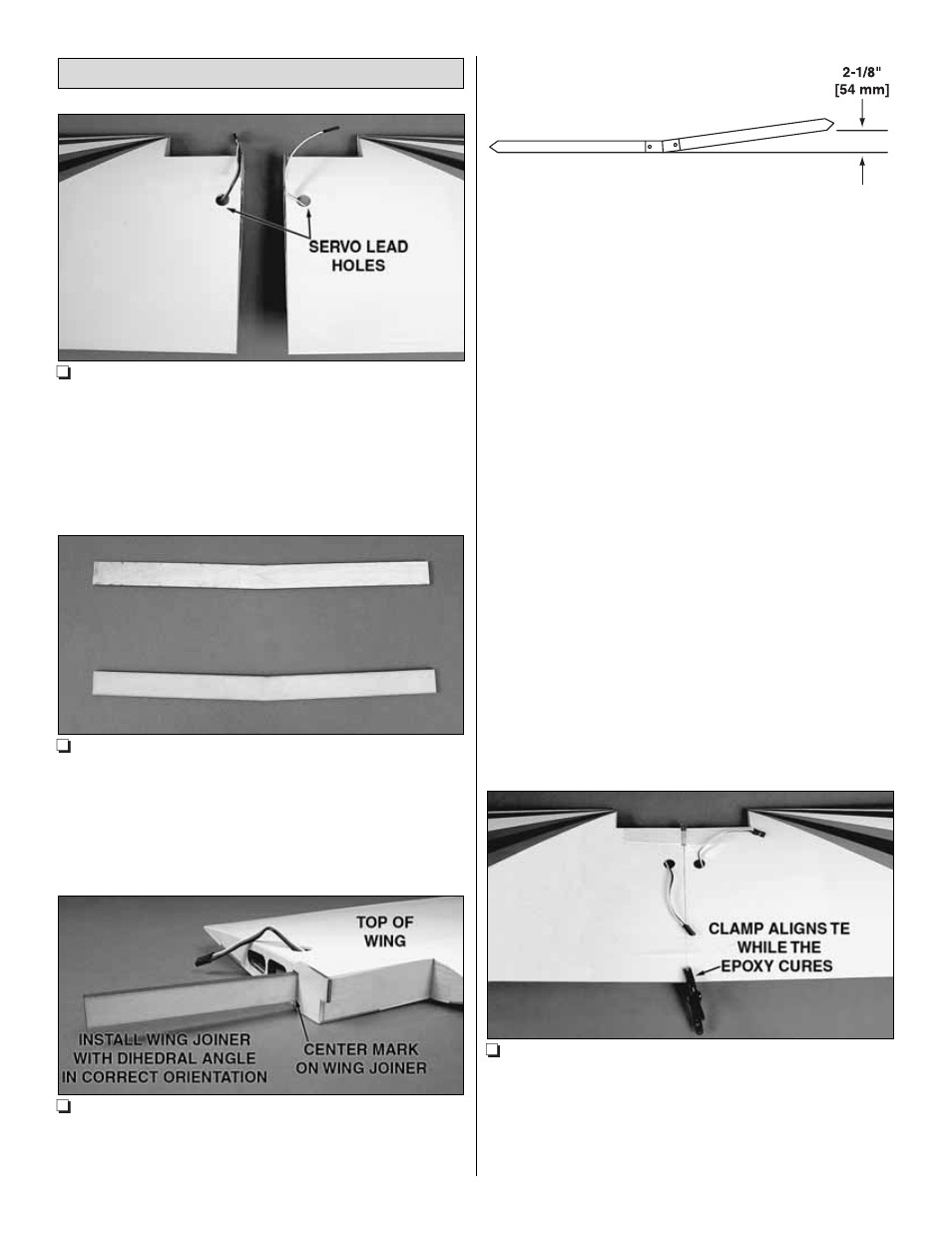 Join the wing panels | Great Planes Super Skybolt 60 ARF - GPMA1242 User Manual | Page 10 / 32