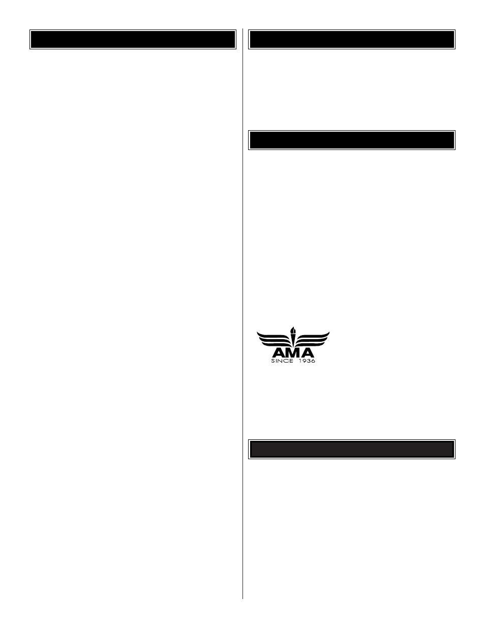 Scale competition, Ama introduction table of contents | Great Planes Super Skybolt 60 ARF - GPMA1242 User Manual | Page 2 / 32