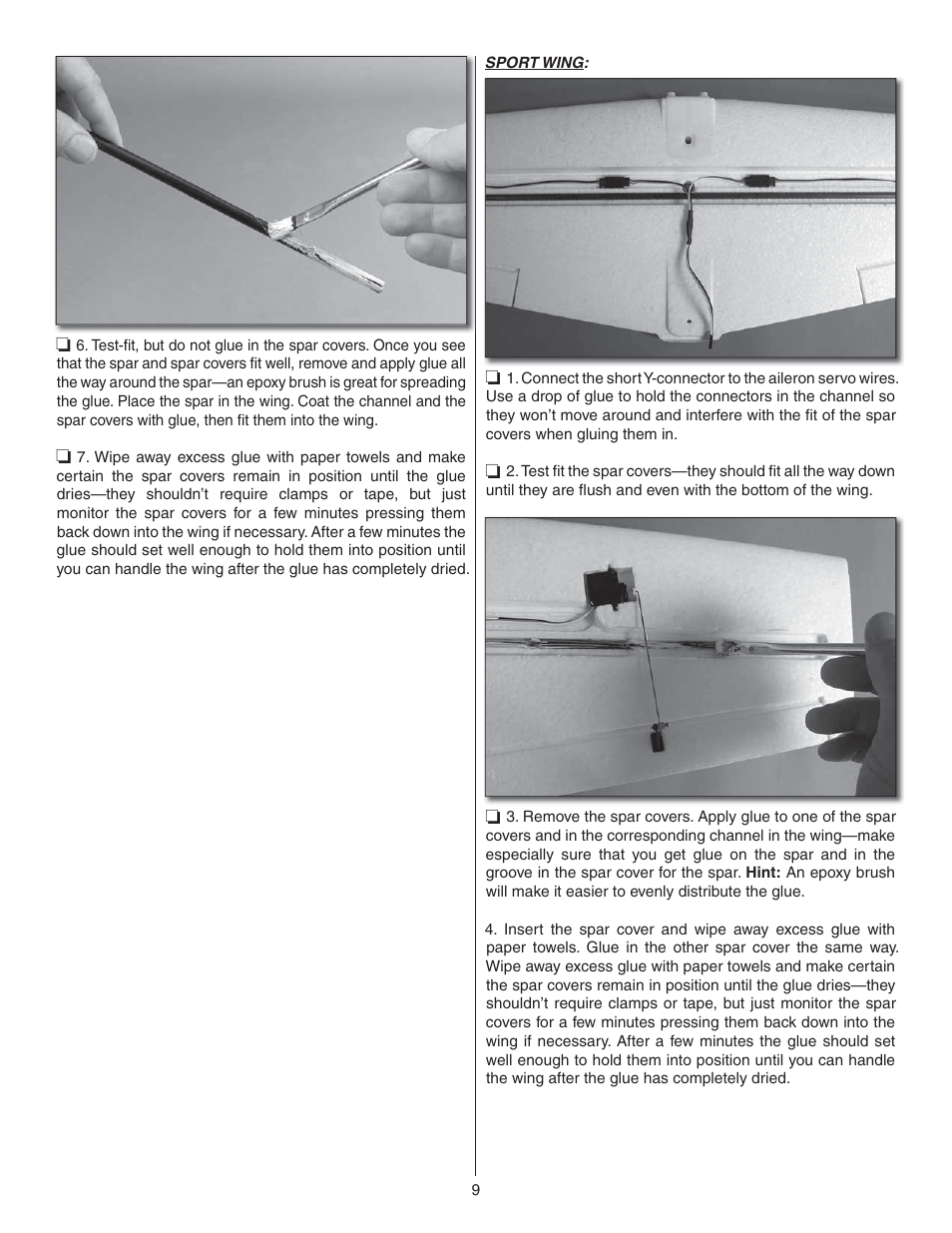 Great Planes Syncro EDF - GPMA1581 User Manual | Page 9 / 24