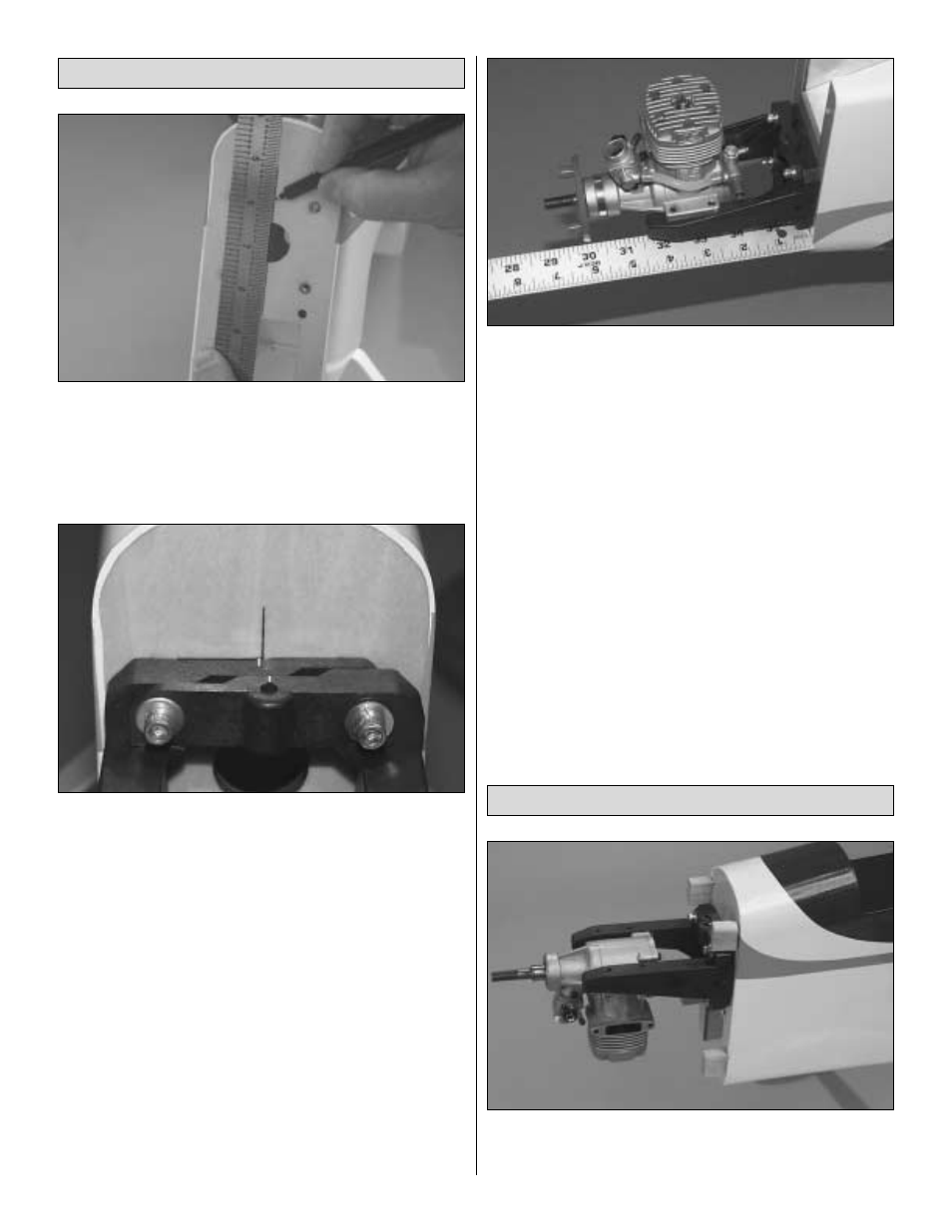 Mount the cowl mount the engine | Great Planes U-Can-Do 3D 60 ARF - GPMA1270 User Manual | Page 15 / 28