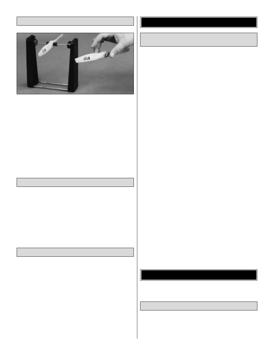 Ama safety code (e, Engine safety precautions, General | Range check ground check balance propellers | Great Planes U-Can-Do 3D 60 ARF - GPMA1270 User Manual | Page 23 / 28