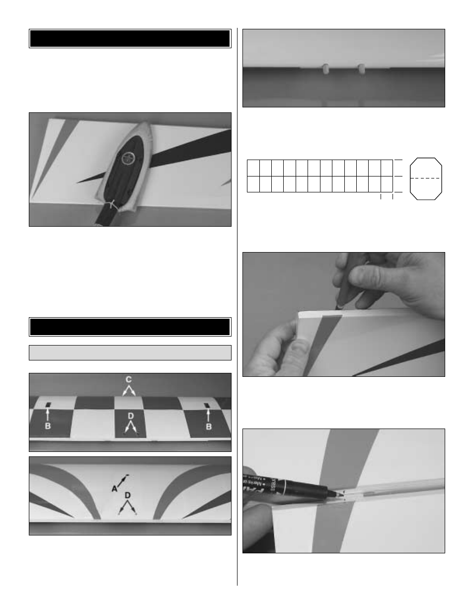 Build the wing preparations | Great Planes U-Can-Do 3D 60 ARF - GPMA1270 User Manual | Page 7 / 28