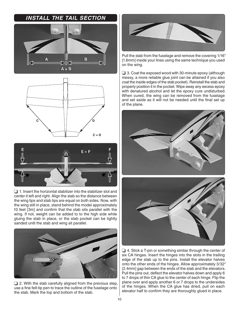 Great Planes U-Can-Do SF EP/GP .80 ARF - GPMA1272 User Manual | Page 10 / 32