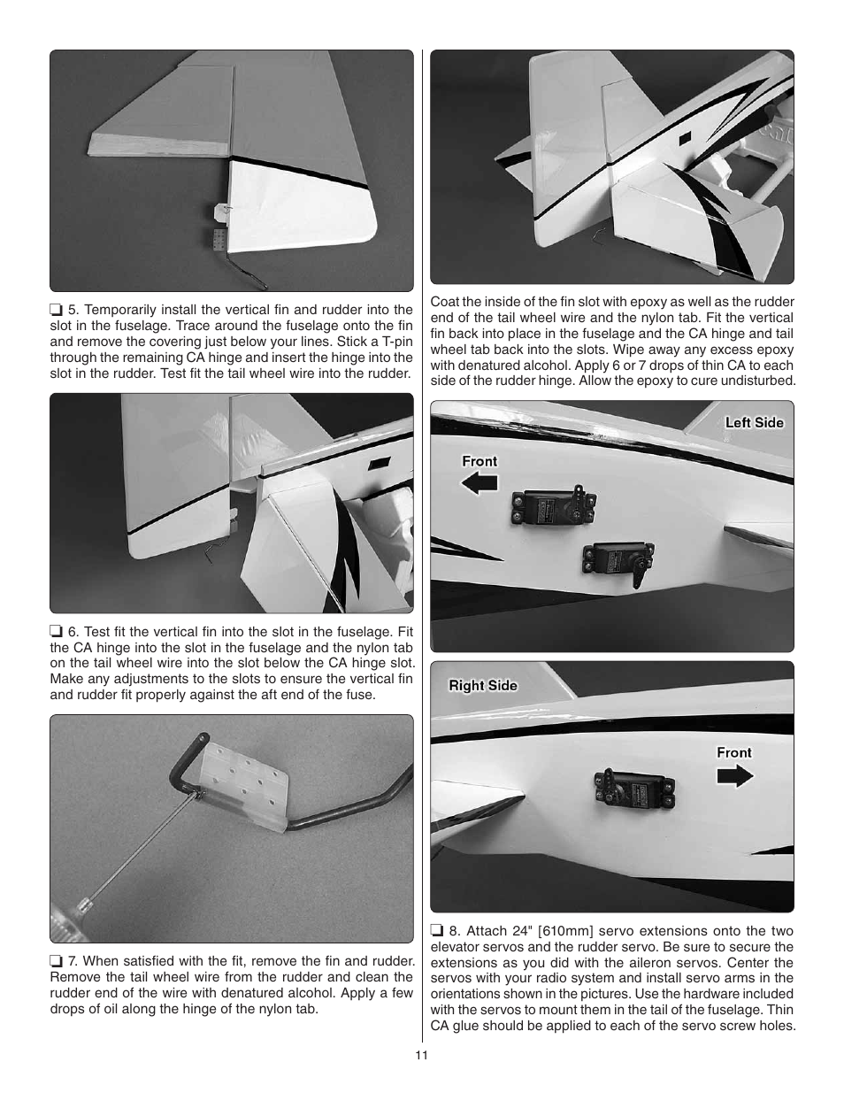 Great Planes U-Can-Do SF EP/GP .80 ARF - GPMA1272 User Manual | Page 11 / 32