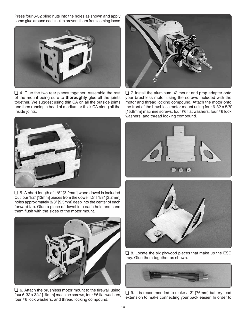 Great Planes U-Can-Do SF EP/GP .80 ARF - GPMA1272 User Manual | Page 14 / 32