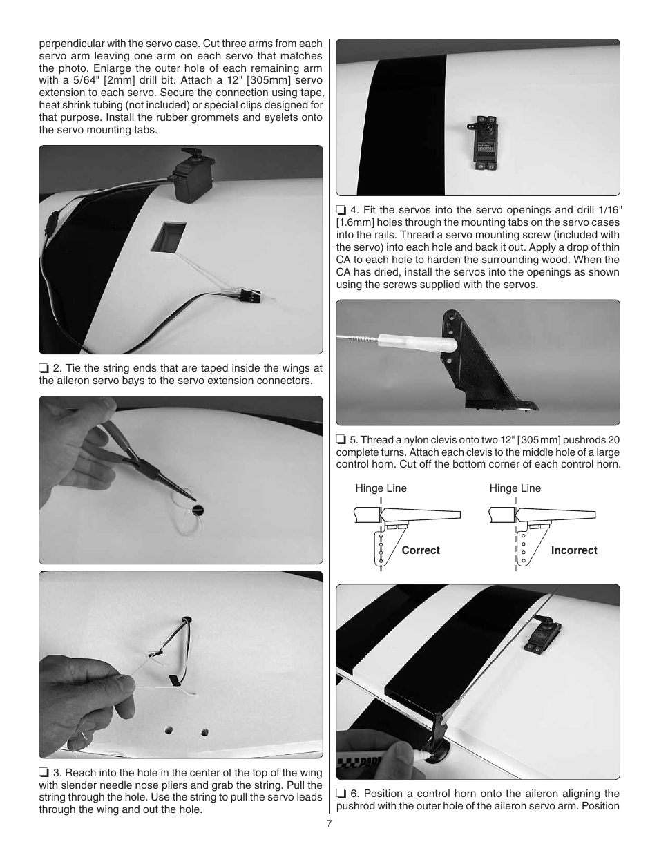 Great Planes U-Can-Do SF EP/GP .80 ARF - GPMA1272 User Manual | Page 7 / 32