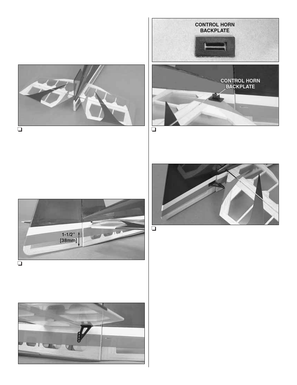 Great Planes Yak-54 EP 3D ARF - GPMA1542 User Manual | Page 12 / 28