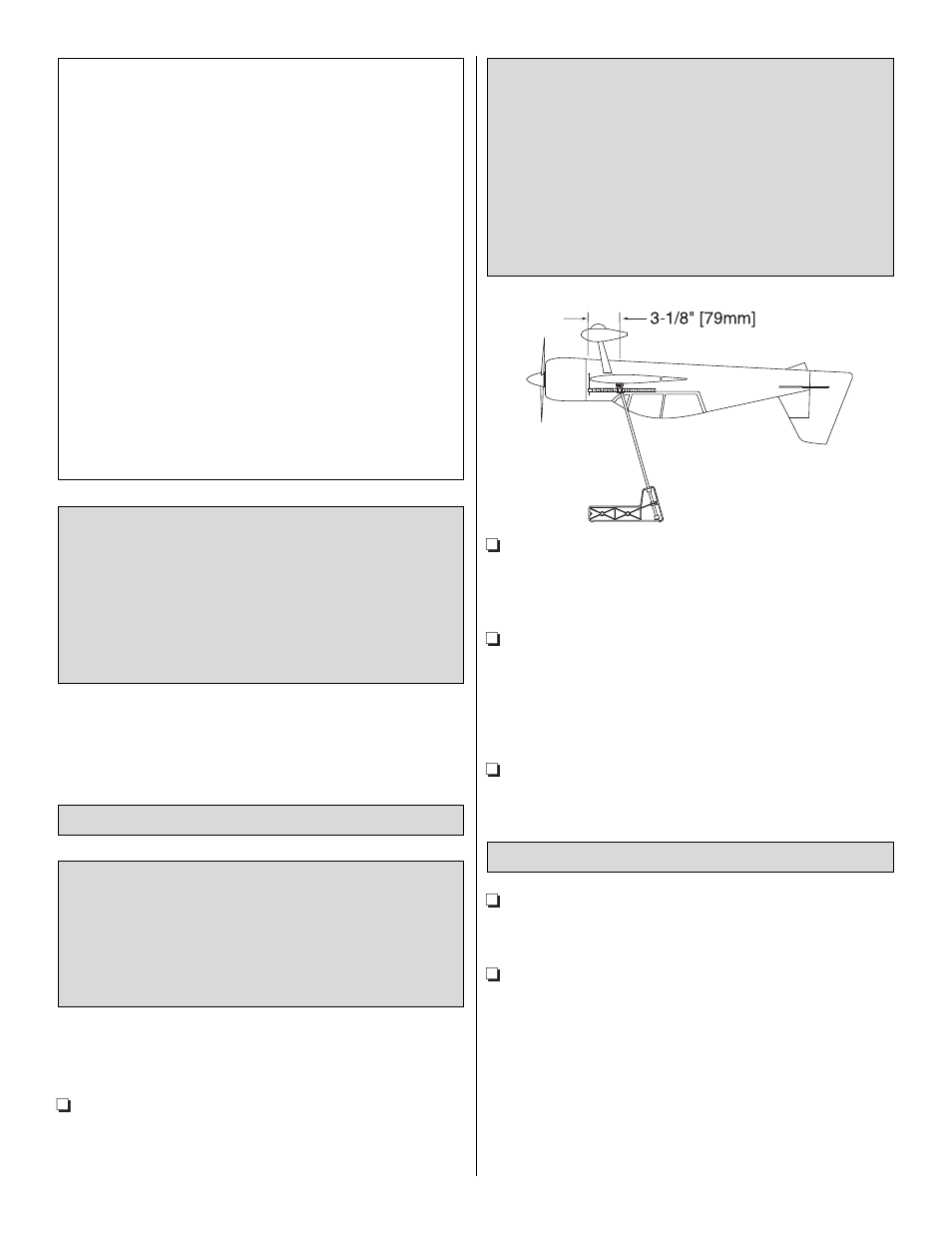 Balance the model laterally, Balance the model (c.g.) | Great Planes Yak-54 EP 3D ARF - GPMA1542 User Manual | Page 21 / 28