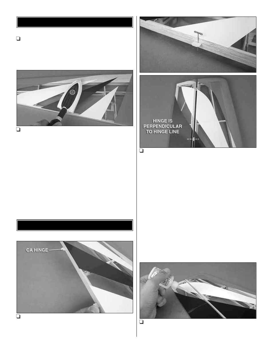 Assemble the wing panels preparations | Great Planes Yak-54 EP 3D ARF - GPMA1542 User Manual | Page 7 / 28