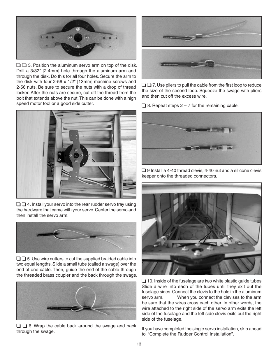 Great Planes Yak-55M 50-55cc Sport / 3D ARF - GPMA1230 User Manual | Page 13 / 32