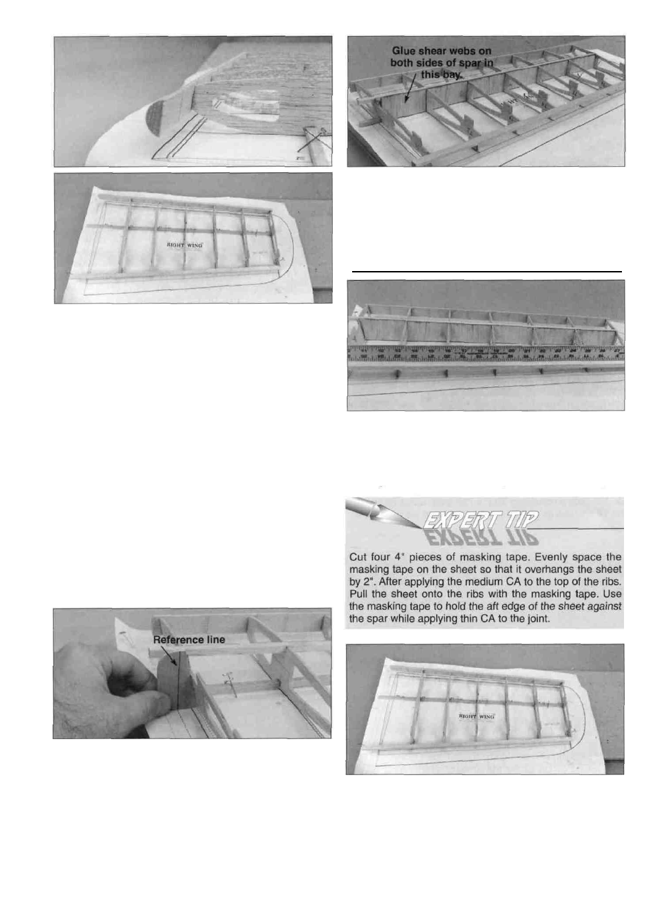 Sheet the bottom leading and trailing edge | Great Planes Corsair 40 Kit - GPMA0177 User Manual | Page 15 / 40