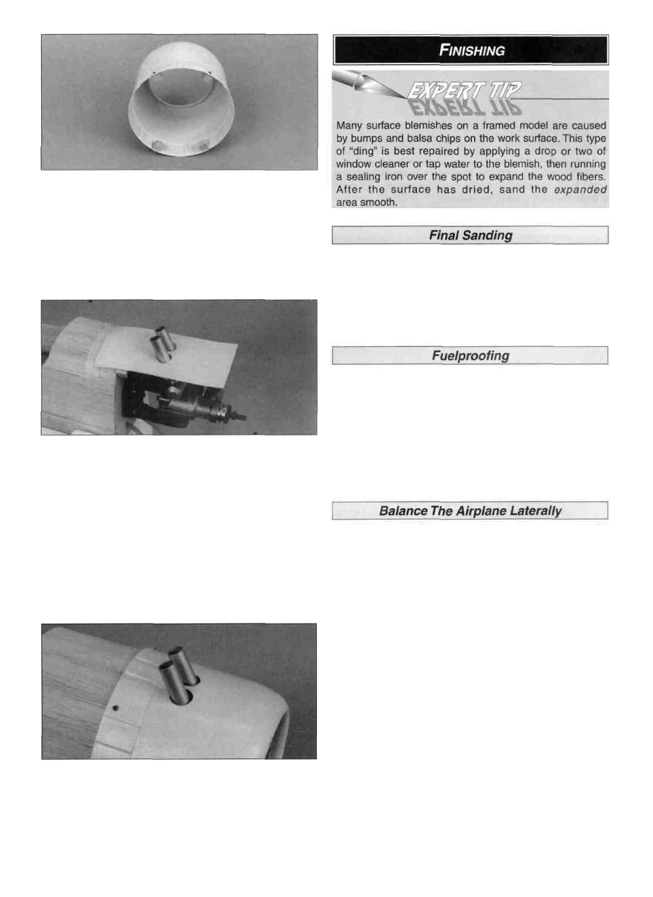 Great Planes Corsair 40 Kit - GPMA0177 User Manual | Page 32 / 40