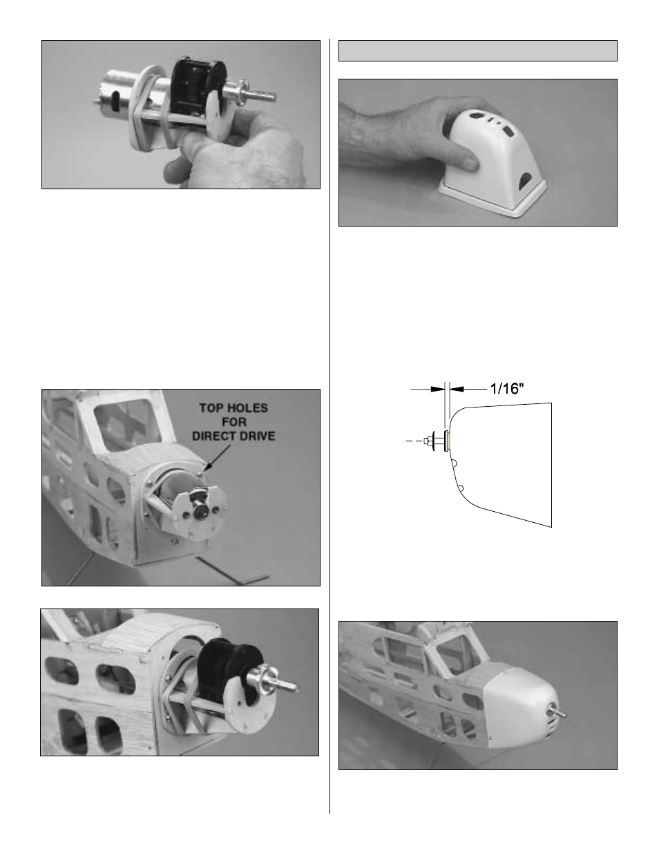 Mount the cowl | Great Planes ElectriCub Kit - GPMA0156 User Manual | Page 33 / 48