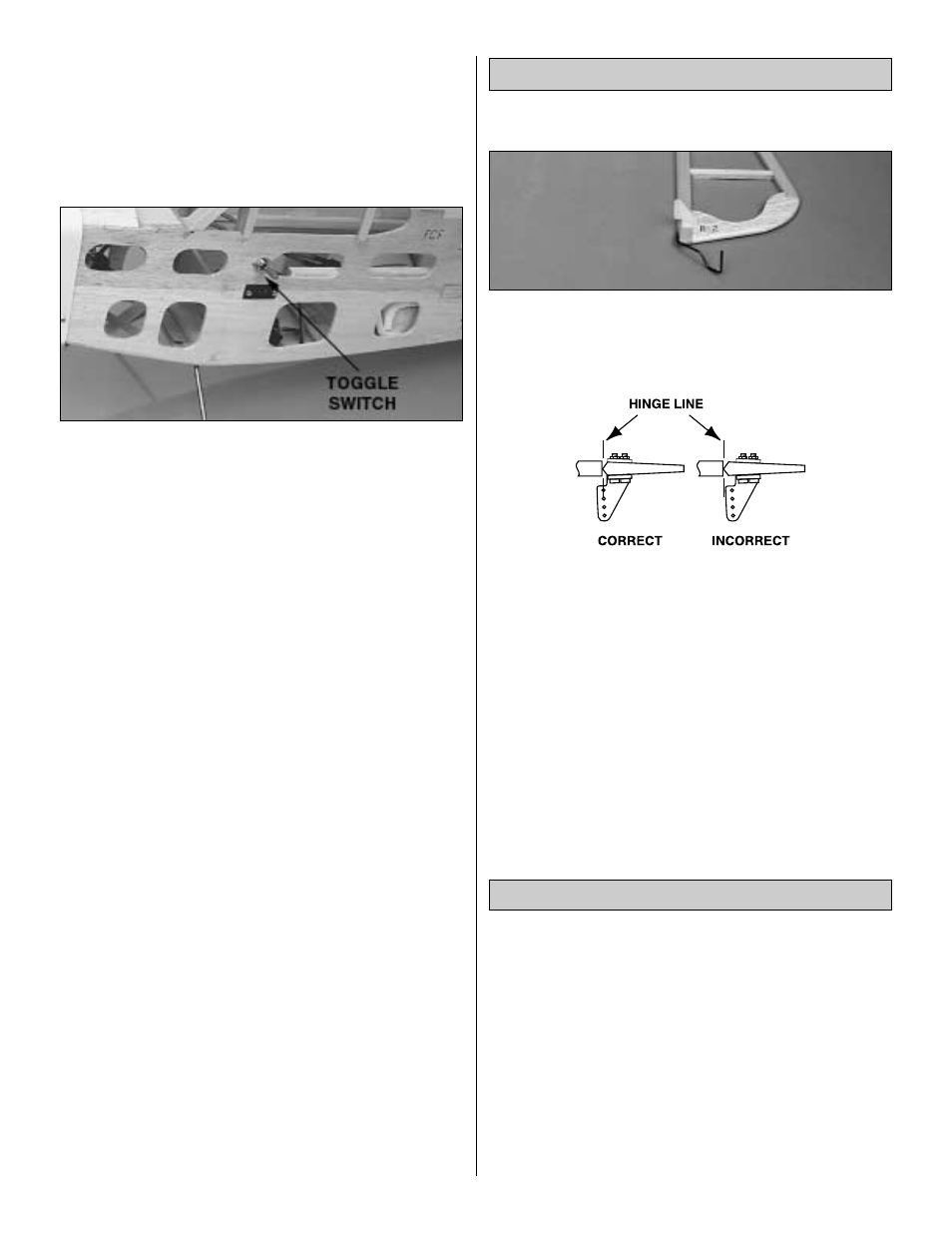 Make the pushrods install the nylon control horns | Great Planes ElectriCub Kit - GPMA0156 User Manual | Page 35 / 48