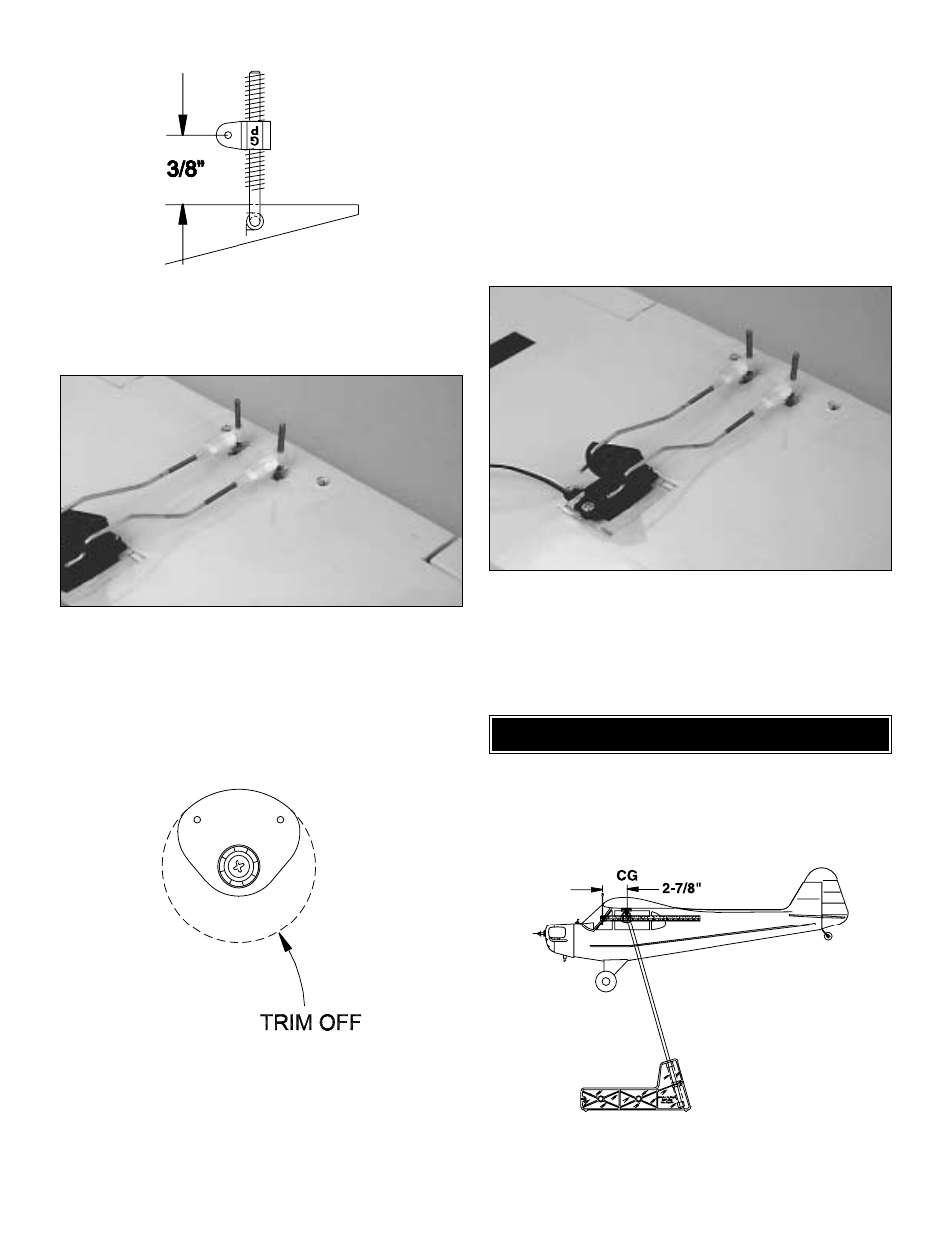 Balance your model | Great Planes ElectriCub Kit - GPMA0156 User Manual | Page 42 / 48