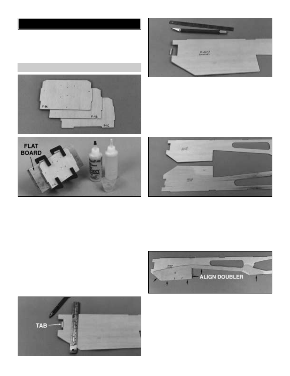 Assemble the fuselage sides build the fuselage | Great Planes Extra 300S 40 Kit - GPMA0235 User Manual | Page 20 / 48