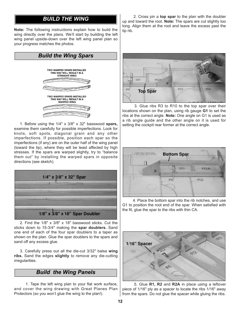Great Planes Extra 300S 60 Kit - GPMA0236 User Manual | Page 12 / 50