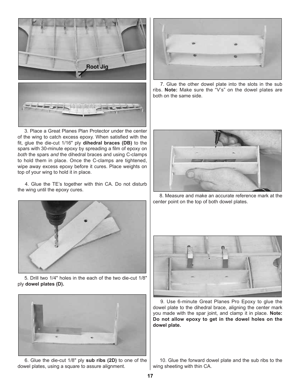 Great Planes Extra 300S 60 Kit - GPMA0236 User Manual | Page 17 / 50