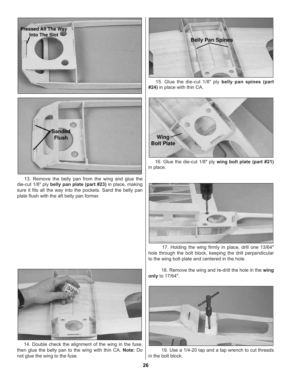 Great Planes Extra 300S 60 Kit - GPMA0236 User Manual | Page 26 / 50