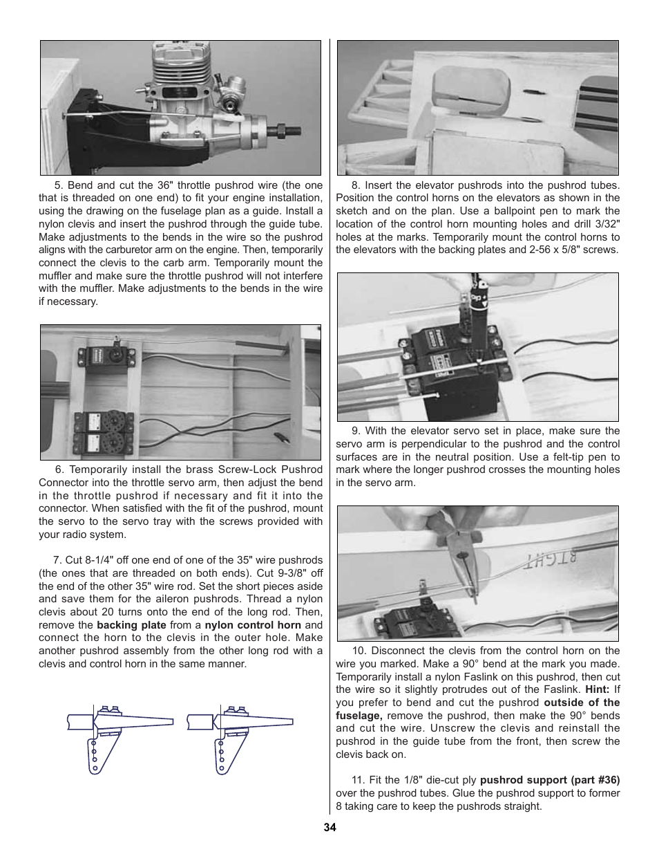 Great Planes Extra 300S 60 Kit - GPMA0236 User Manual | Page 34 / 50