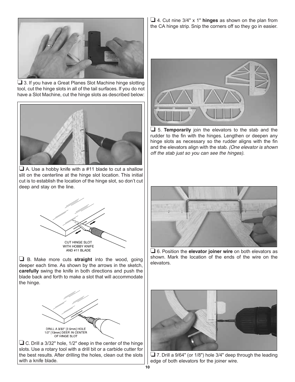 Great Planes Pete 'n Poke 40 Kit - GPMA0493 User Manual | Page 10 / 46