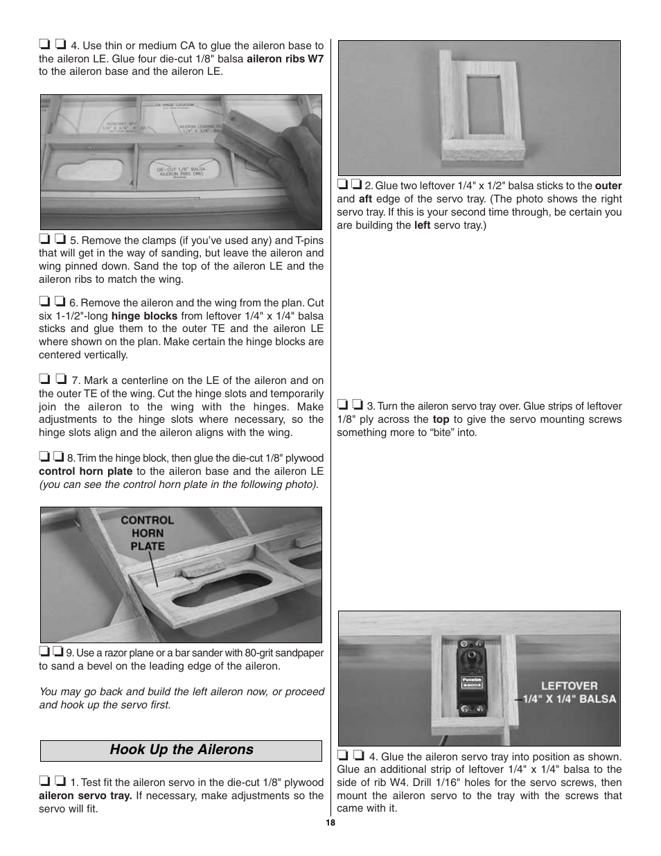 Great Planes Pete 'n Poke 40 Kit - GPMA0493 User Manual | Page 18 / 46