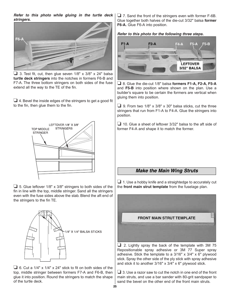 Great Planes Pete 'n Poke 40 Kit - GPMA0493 User Manual | Page 25 / 46