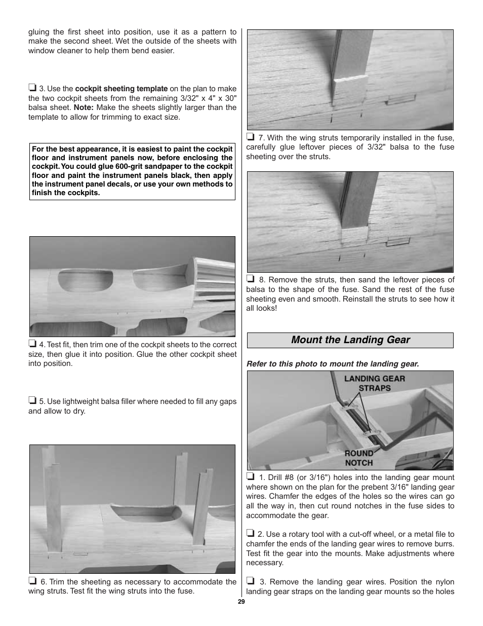 Great Planes Pete 'n Poke 40 Kit - GPMA0493 User Manual | Page 29 / 46