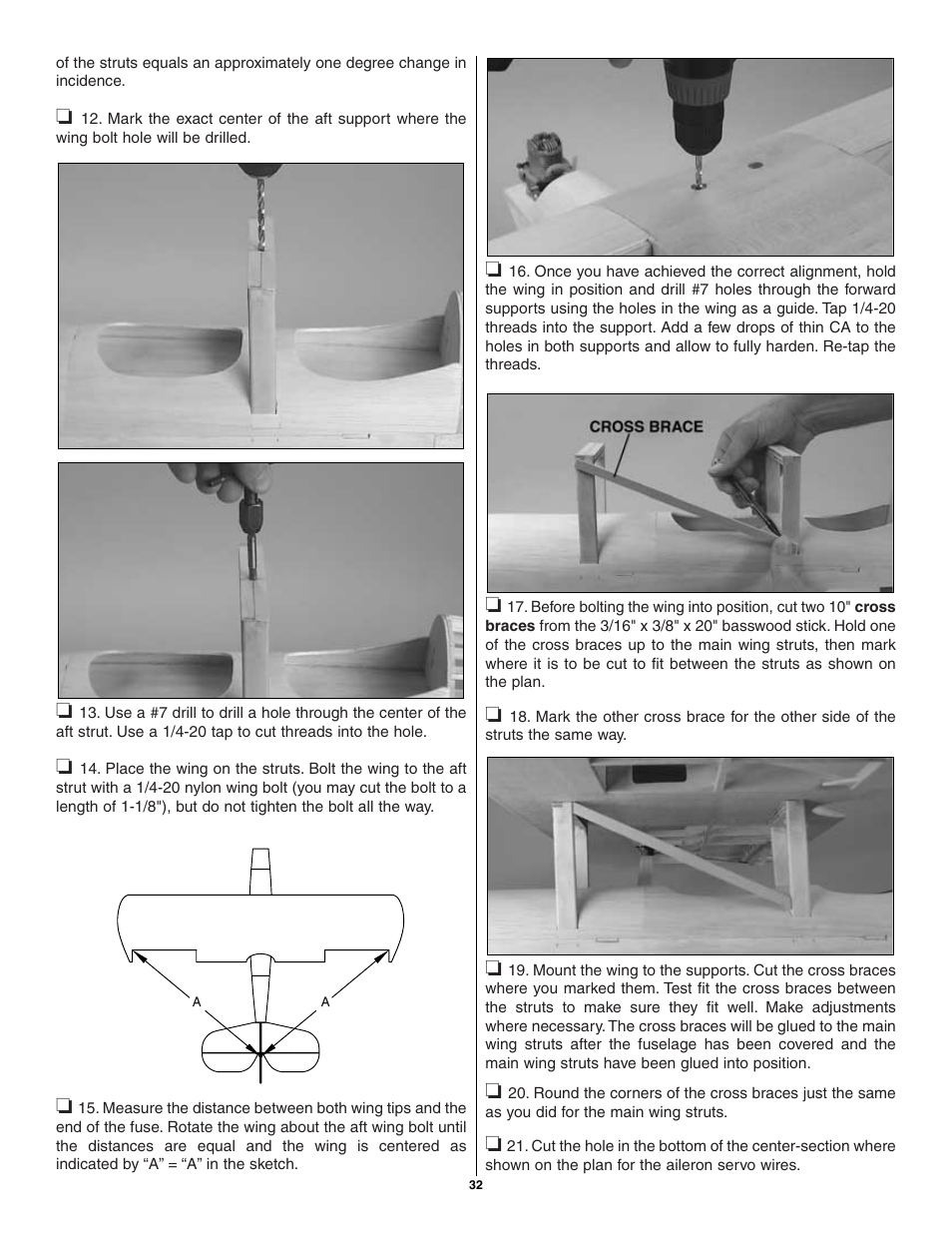 Great Planes Pete 'n Poke 40 Kit - GPMA0493 User Manual | Page 32 / 46