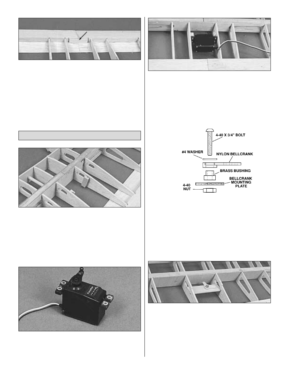 Install aileron linkage | Great Planes Piper J-3 Cub 40 Kit - GPMA0160 User Manual | Page 17 / 48