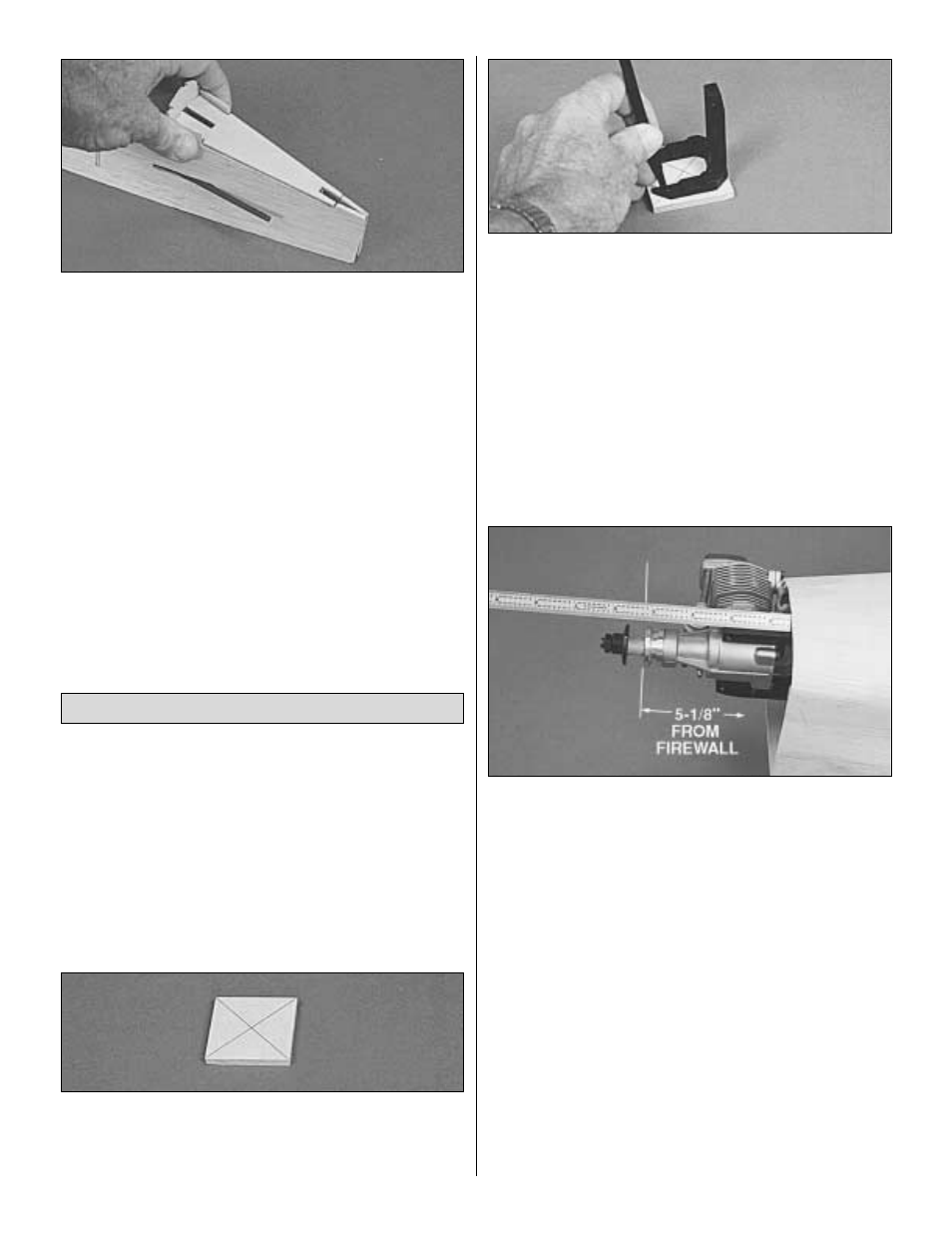 Install engine mount and fuel tank | Great Planes Piper J-3 Cub 40 Kit - GPMA0160 User Manual | Page 28 / 48