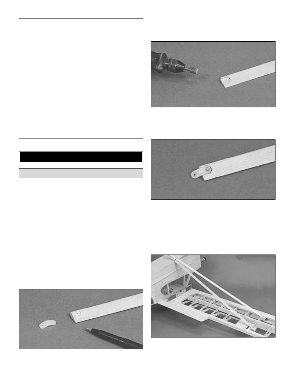 Install wing struts (optional) final assembly | Great Planes Piper J-3 Cub 40 Kit - GPMA0160 User Manual | Page 35 / 48
