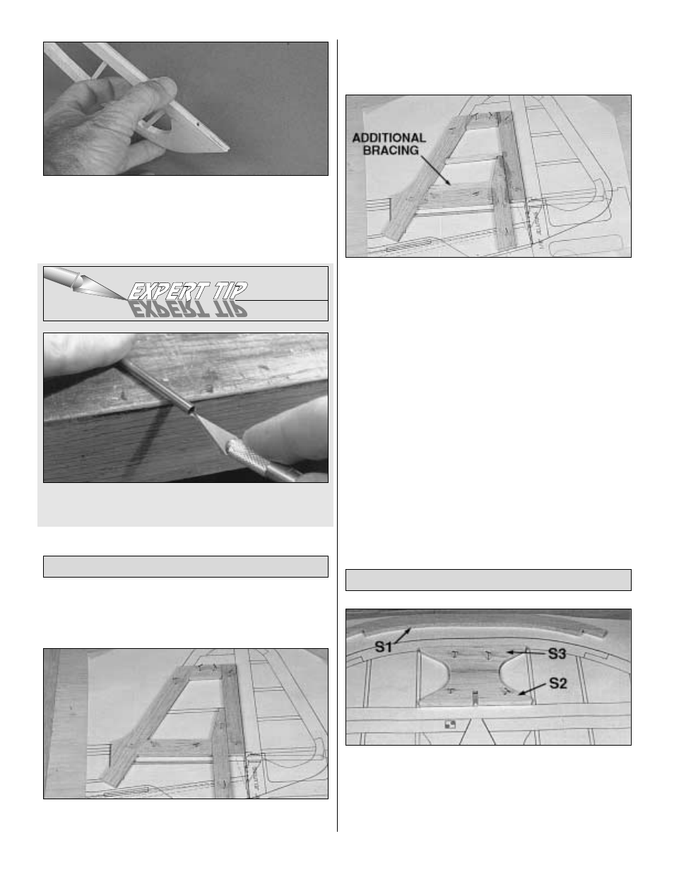 Build the stabilizer build the fin | Great Planes Piper J-3 Cub 40 Kit - GPMA0160 User Manual | Page 9 / 48