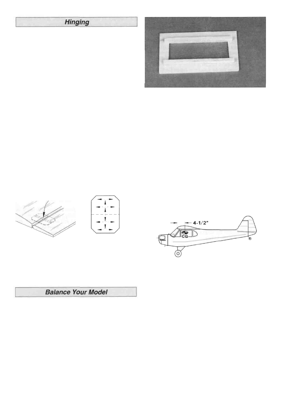 Great Planes Piper J-3 Cub 60 Kit - GPMA0162 User Manual | Page 45 / 52